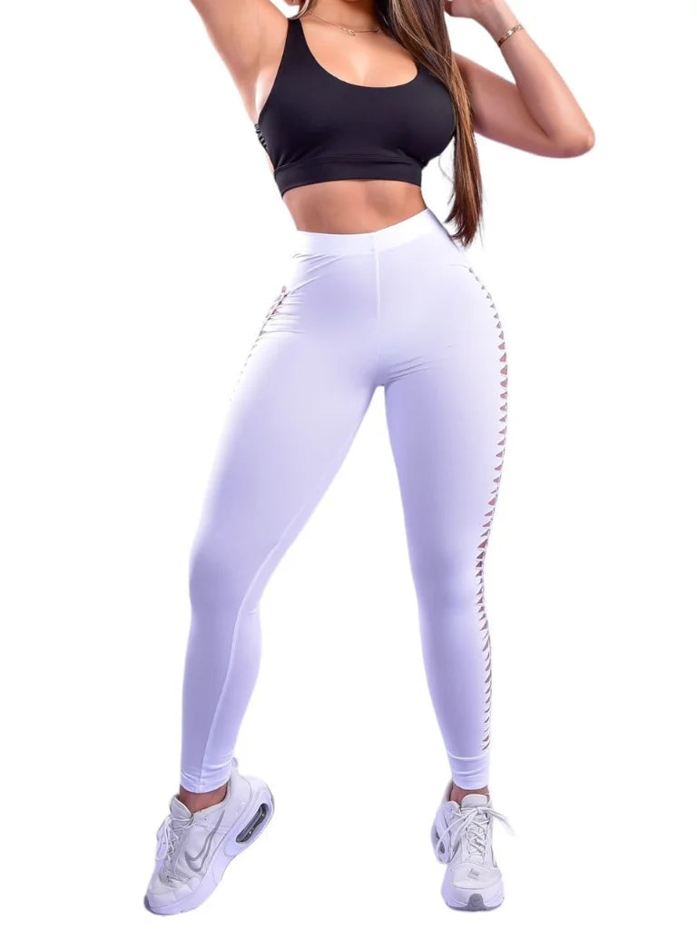 Leggins Tejidos Irlanda White