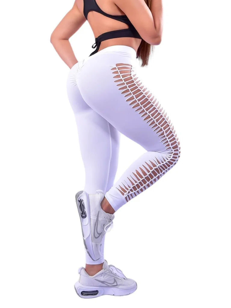 Leggins Tejidos Irlanda White
