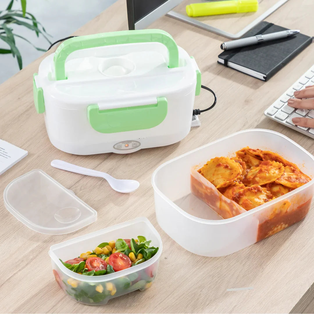 Tartera Eléctrica - Fiambrera Eléctrica Portátil - Calienta Tus Alimentos