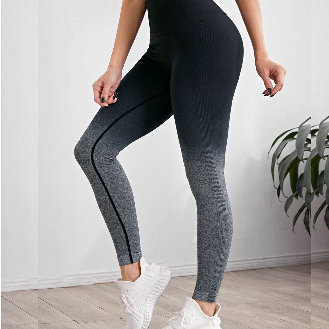 Leggings en Tono Degradado. Comodidad, Estilo y Confianza en un Solo Paso
