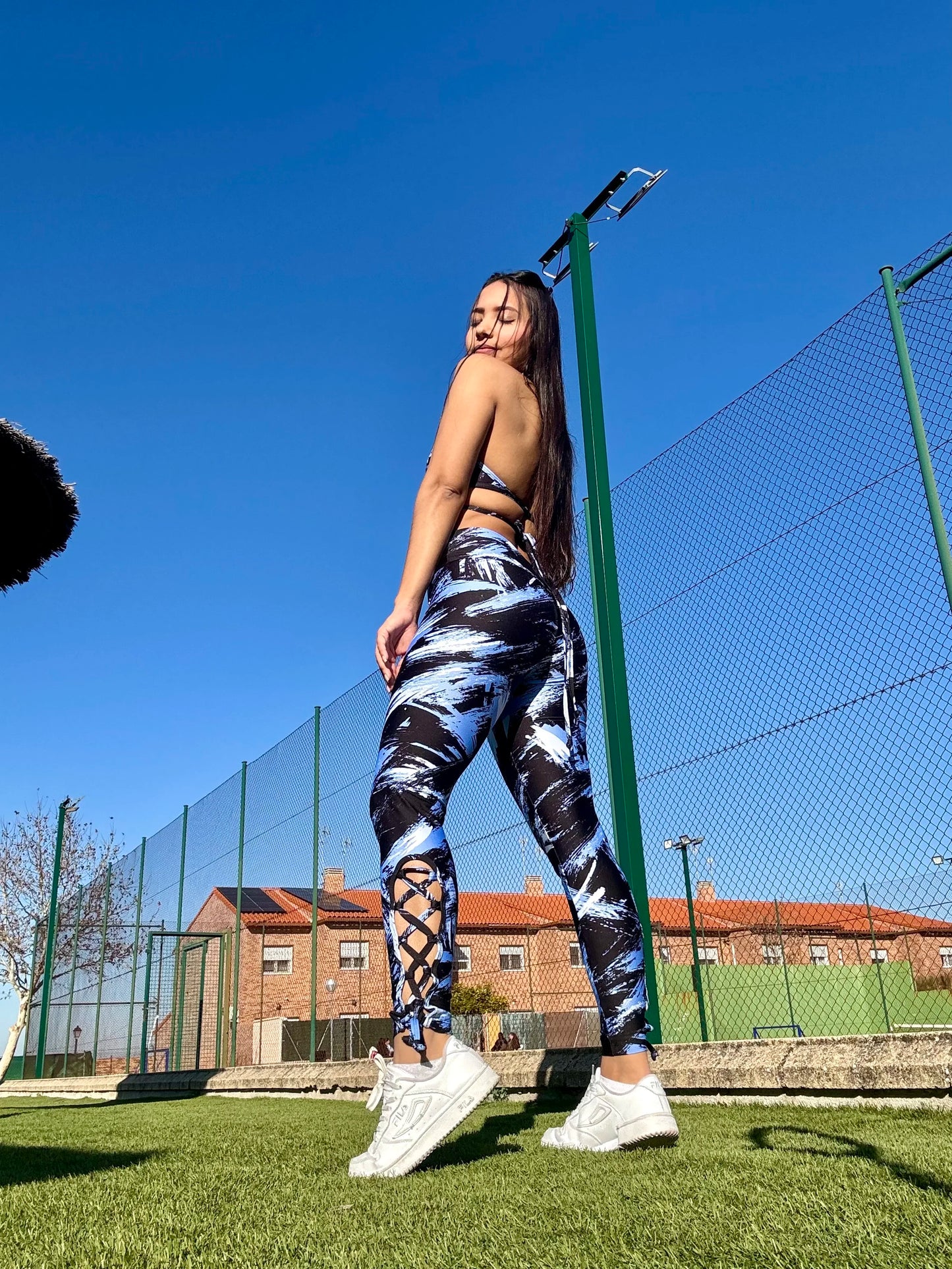 Conjunto Deportivo Super Star Blue- Tela MaxiFit