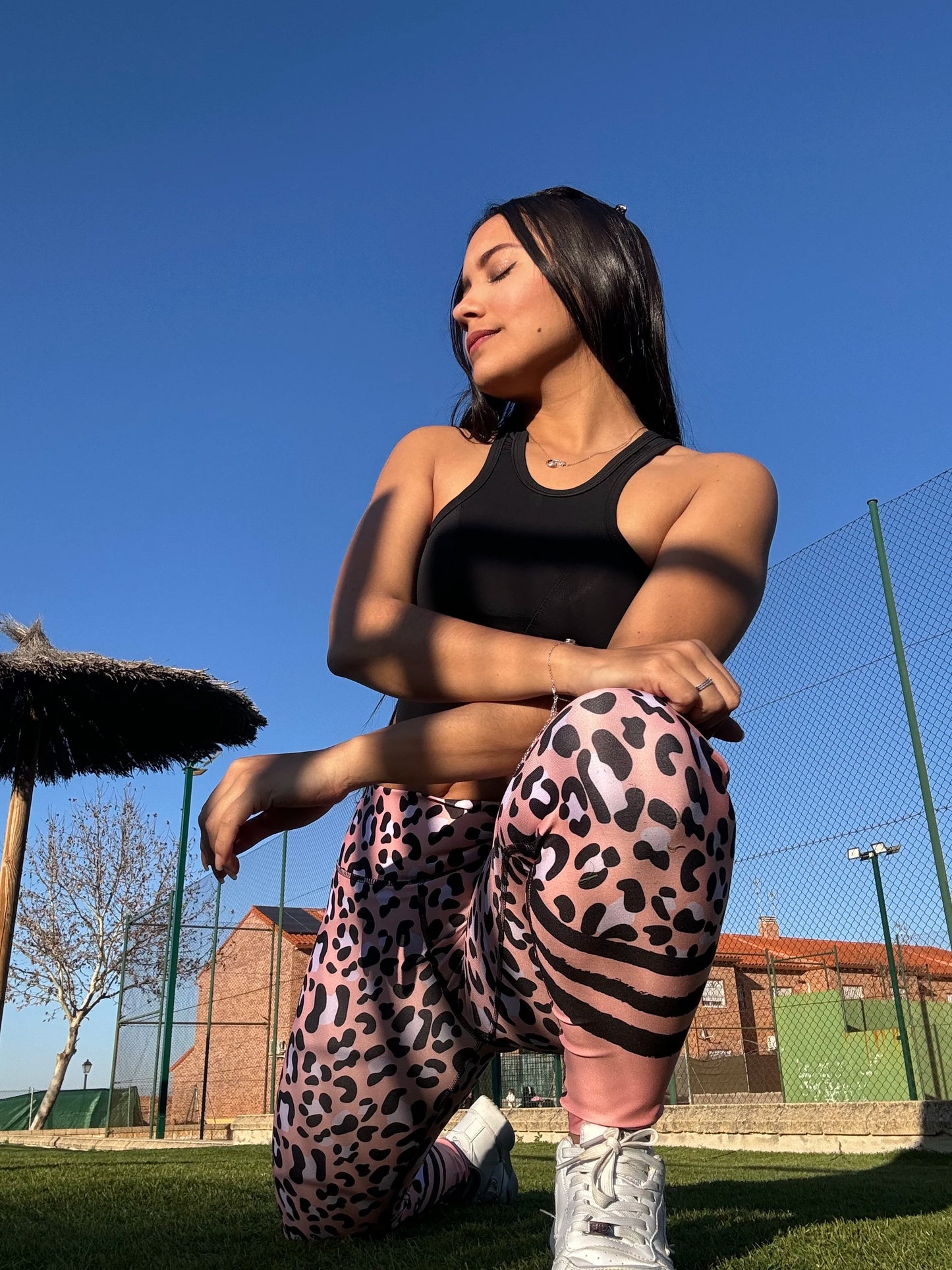 Conjunto Deportivo Leopard pink - Extra Elasticidad Limited Edition