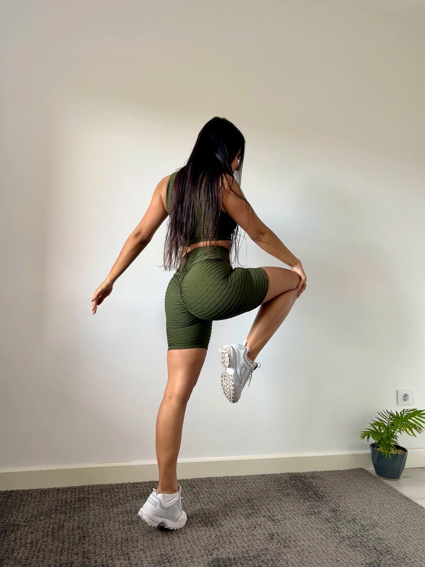 Conjunto Short Super Glow Army