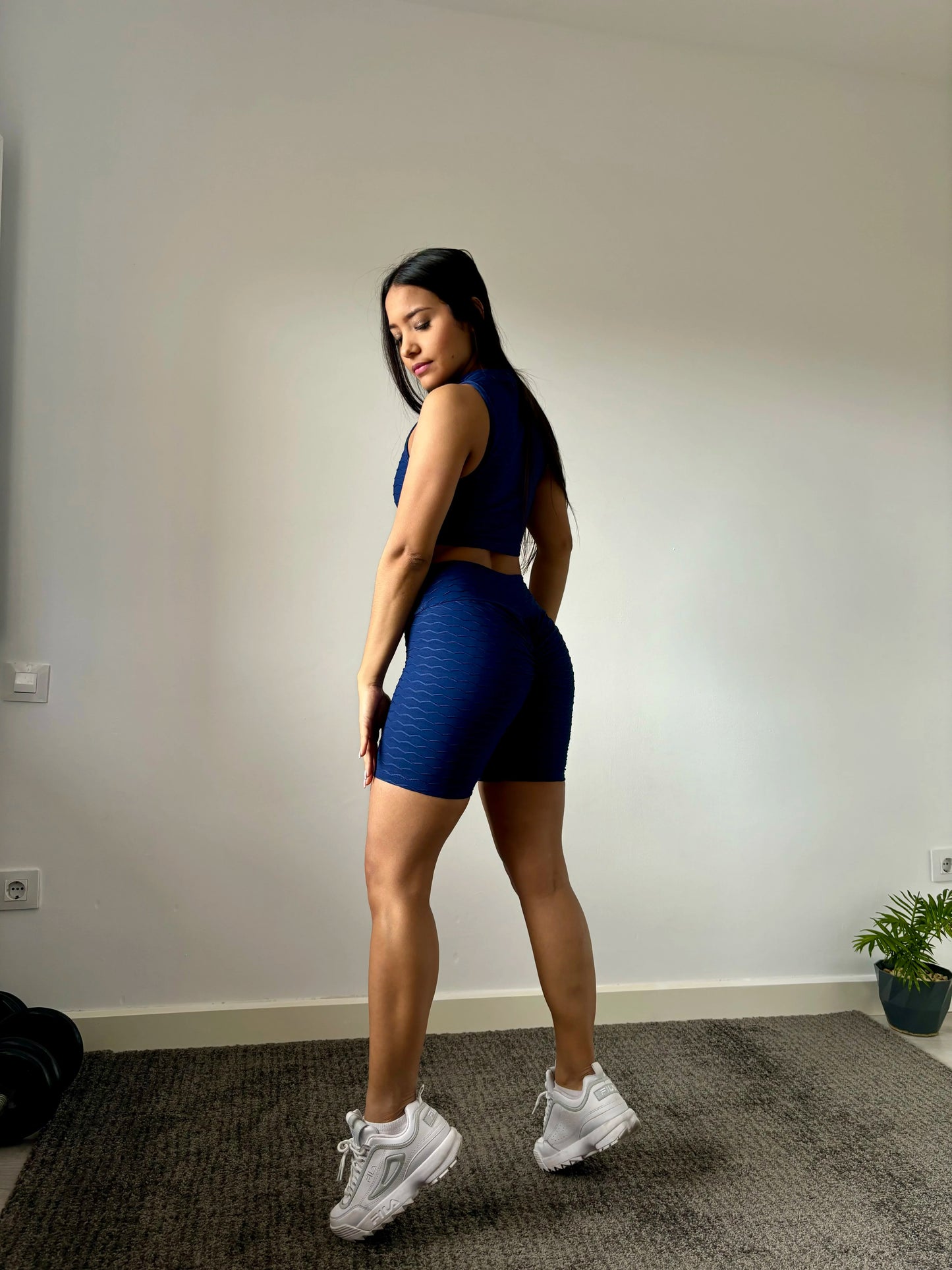 Conjunto Short Super Glow Blue King