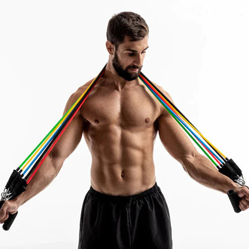 Super Bandas Elásticas 5 Niveles de Resistencia, Edición Fit