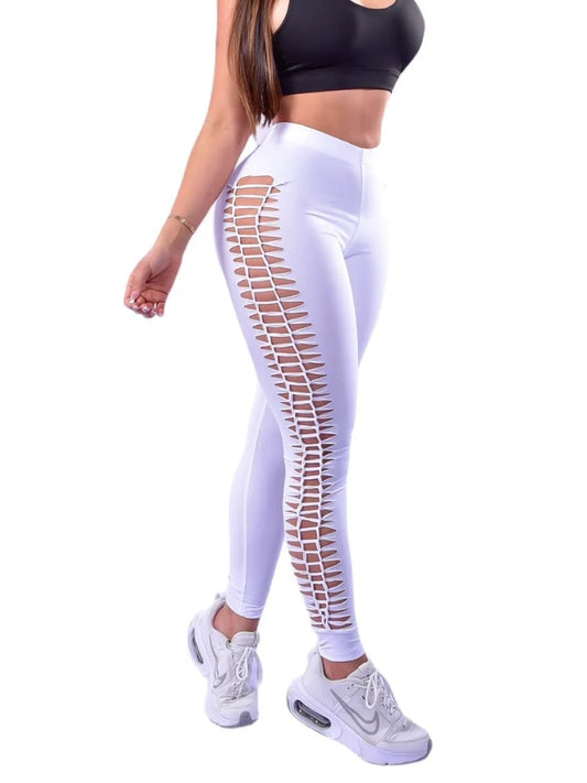 Leggins Tejidos Irlanda White