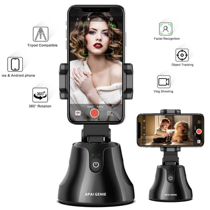 Selfie-Stick con Seguimiento Inteligente y Conexión Bluetooth- Soporte inteligente para Vídeo y Fotos