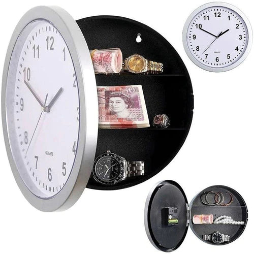 Reloj Secreto: Elegancia Funcional para tus Objetos Valiosos - Reloj Caja Fuerte