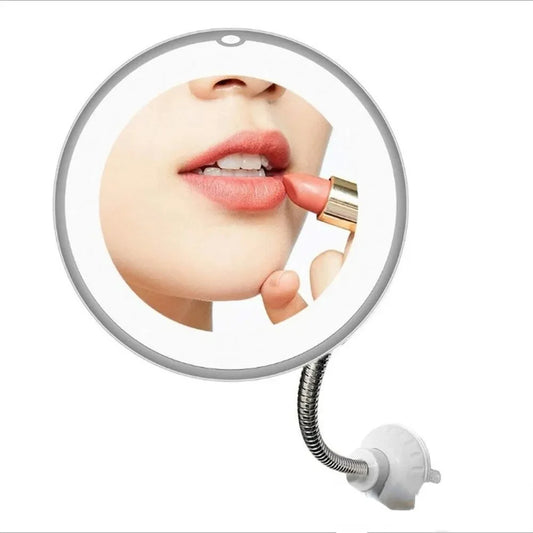 Espejo LED (Aumento X10) Maquillaje Y Cuidado Personal